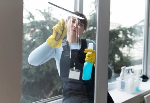 Nettoyage de vitres intérieures et extérieures à Savonnières